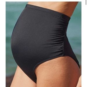 NWT - BLANQI Maternity Belly Support High Waist Swim Briefs